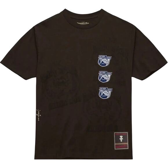 Travis Scott x Mitchell and Ness Penn State Nittany Lions Seal Tee Size 2XL New - Picture 1 of 5
